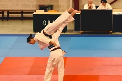 Zoé Rialland et Elliot Lescure décrochent leur ceinture noire de judo