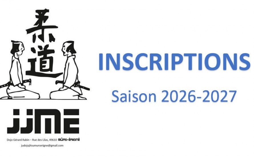 Inscriptions 2026-2027