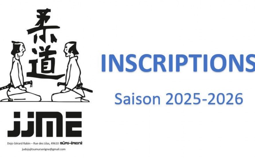 Inscriptions 2025-2026